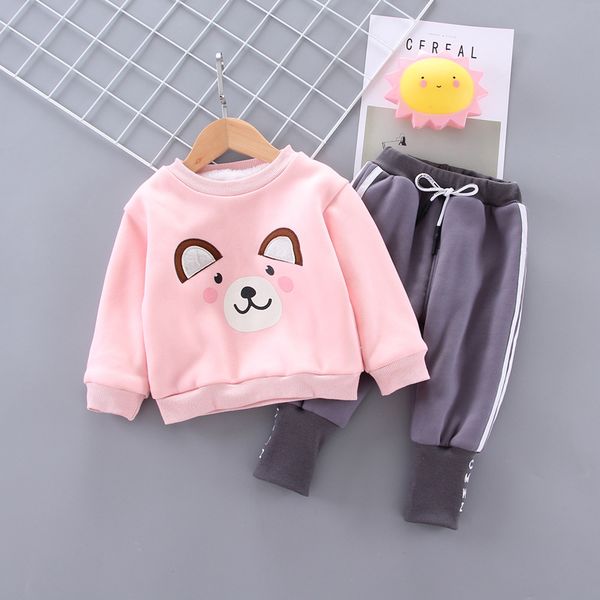 autumn autumn baby girl clothing set kids tracksuit cartoon bear t-shirt+casual pants 2pcs children boys sweater trousers sets, White
autumn autumn baby girl clothing set kids tracksuit cartoon bear t-shirt+casual pants 2pcs children boys sweater trousers sets, White
