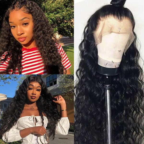 10a 360 pre-plucked human hair lace front wigs brazilian hair curly lace frontal wigs medium size cap full lace human hair wigs, Black;brown
10a 360 pre-plucked human hair lace front wigs brazilian hair curly lace frontal wigs medium size cap full lace human hair wigs, Black;brown