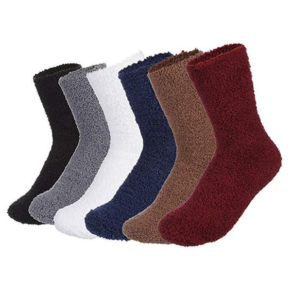 6 pair winter autumn warm fashion casual candy color lady thick coral fleece slipper short socks fuzzy hosiery 36-44 09, Black
6 pair winter autumn warm fashion casual candy color lady thick coral fleece slipper short socks fuzzy hosiery 36-44 09, Black