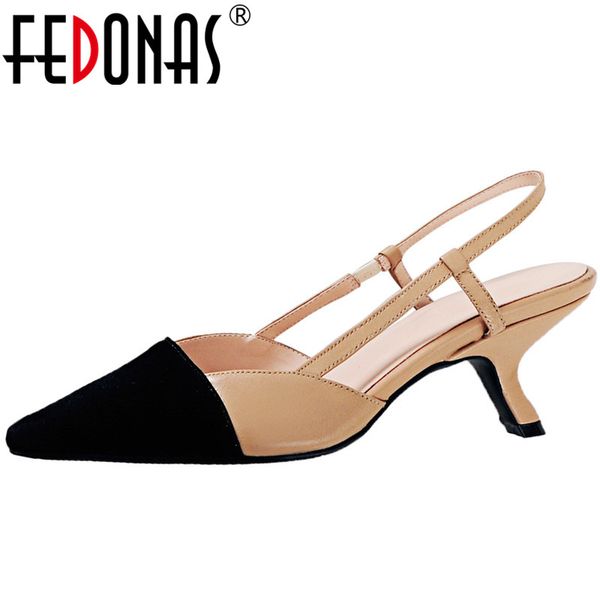 fedonas fashion summer new 2020 vintage women sandals pointed toe high heels single shoes sweet sheepskin shoes woman, Black
fedonas fashion summer new 2020 vintage women sandals pointed toe high heels single shoes sweet sheepskin shoes woman, Black