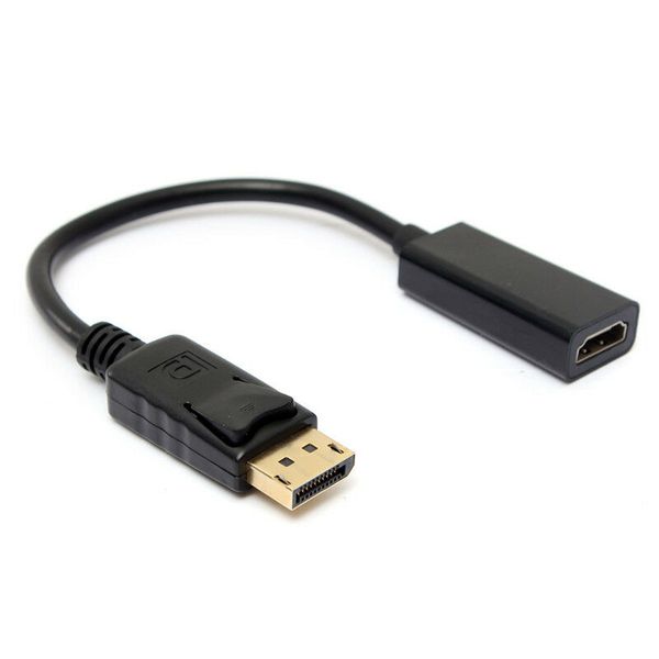 dhl 100pcs displayport to hdmi adapter, dp display port to hdmi converter male to female gold-plated cord for lenovo dell hp
dhl 100pcs displayport to hdmi adapter, dp display port to hdmi converter male to female gold-plated cord for lenovo dell hp