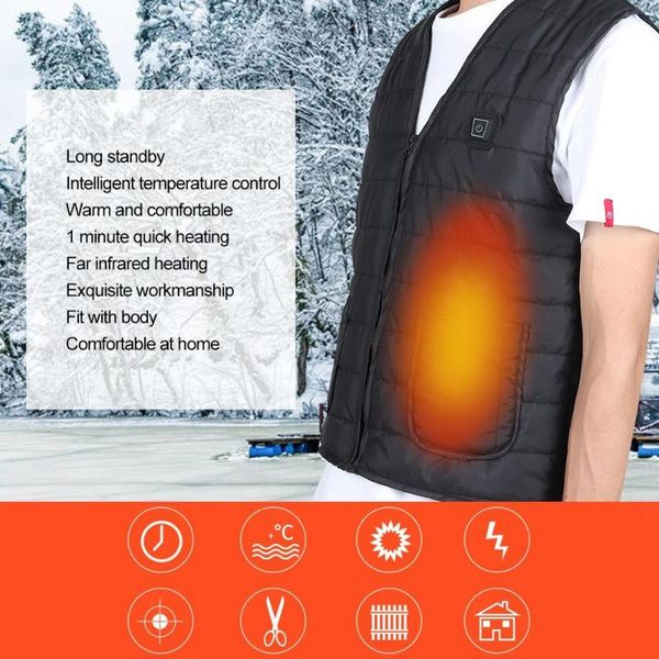 outdoor usb charging heating vest infrared heating waistcoat flexible electric thermal winter warm jacket clothing, Gray;blue
outdoor usb charging heating vest infrared heating waistcoat flexible electric thermal winter warm jacket clothing, Gray;blue
