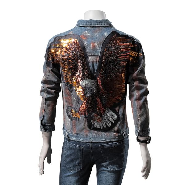 kimsere мужская мода привет street vintage denim trucker jacket с пришивания eagle streetwear жан куртка верхняя одежда hip hop tops, Black;brown
kimsere мужская мода привет street vintage denim trucker jacket с пришивания eagle streetwear жан куртка верхняя одежда hip hop tops, Black;brown