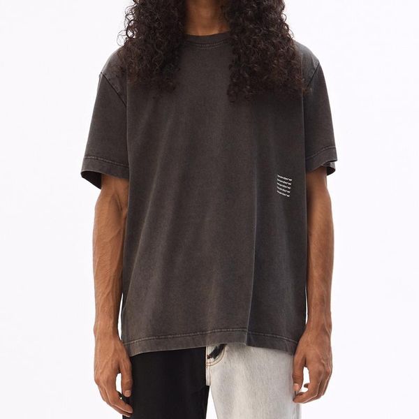 20ss washed old letter printing tee high street simple colour t-shirt casual men women short sleeves summer two styles tee hfhltx099, White;black
20ss washed old letter printing tee high street simple colour t-shirt casual men women short sleeves summer two styles tee hfhltx099, White;black