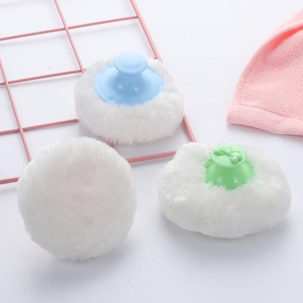 1 Pc Baby Powder Puff Newborn Product Infant Soft Tool Healthy Baby Skin Care Sponge Case Portable Makeup Puff