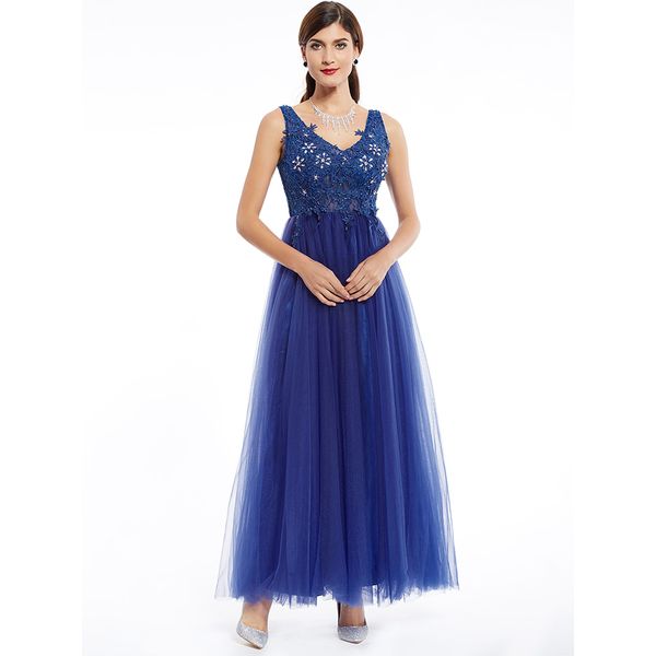 dressv dark royal blue appliques v neck long evening dress sleeveless wedding party formal dress a line evening dresses, White;black
dressv dark royal blue appliques v neck long evening dress sleeveless wedding party formal dress a line evening dresses, White;black