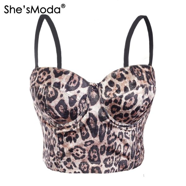 she'smoda leopard velvet women's bra christmas bustier diamonds night club party cropped vest plus size, Black;white
she'smoda leopard velvet women's bra christmas bustier diamonds night club party cropped vest plus size, Black;white