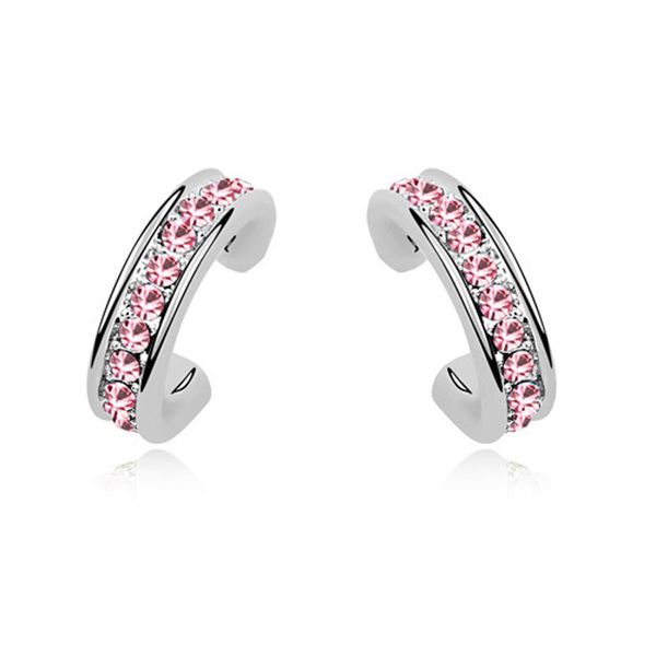 fashion small stud earings for girls white gold plated ladies jewellery earings made with swarovski elements crystal christmas gift, Golden;silver
fashion small stud earings for girls white gold plated ladies jewellery earings made with swarovski elements crystal christmas gift, Golden;silver