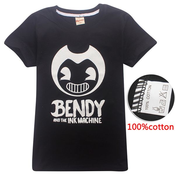 bendy and the ink machin black kids t shirts 100% cotton 4-14y kid boys tee shirt kids designer clothes boys ss70, Blue
bendy and the ink machin black kids t shirts 100% cotton 4-14y kid boys tee shirt kids designer clothes boys ss70, Blue