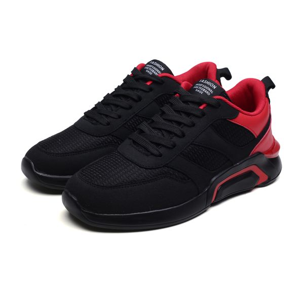 2020 fashion mesh men shoes breathable lace-up sneakers male lightweight men's casual shoes high-flat male sneakers, Black
2020 fashion mesh men shoes breathable lace-up sneakers male lightweight men's casual shoes high-flat male sneakers, Black