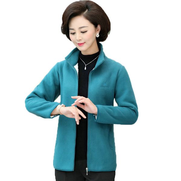 women fleece coat stand collar outerwear autumn winter woman imitation lambs polar fleece jacket lady warm lightweight coat 4xl, Black;brown
women fleece coat stand collar outerwear autumn winter woman imitation lambs polar fleece jacket lady warm lightweight coat 4xl, Black;brown