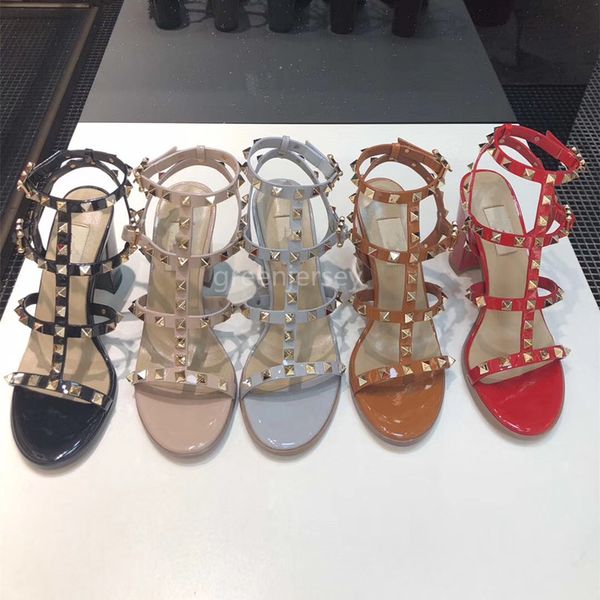 fashion stud sandals leather slingback pumps summer ladies high heels rivets shoes party high chunky heel 6.5cm 9.5cm size 35-40, Black
fashion stud sandals leather slingback pumps summer ladies high heels rivets shoes party high chunky heel 6.5cm 9.5cm size 35-40, Black