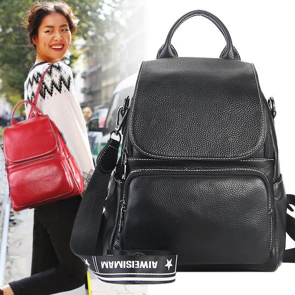 backpack style 2021 shoulder bag ladies first layer cowhide european and american fashion leather leisure travel
backpack style 2021 shoulder bag ladies first layer cowhide european and american fashion leather leisure travel