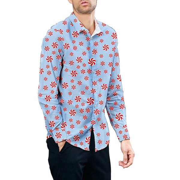 christmas custom version couple shirt fashion new style snowflakes printed casual long sleeve blue blouse, White;black
christmas custom version couple shirt fashion new style snowflakes printed casual long sleeve blue blouse, White;black