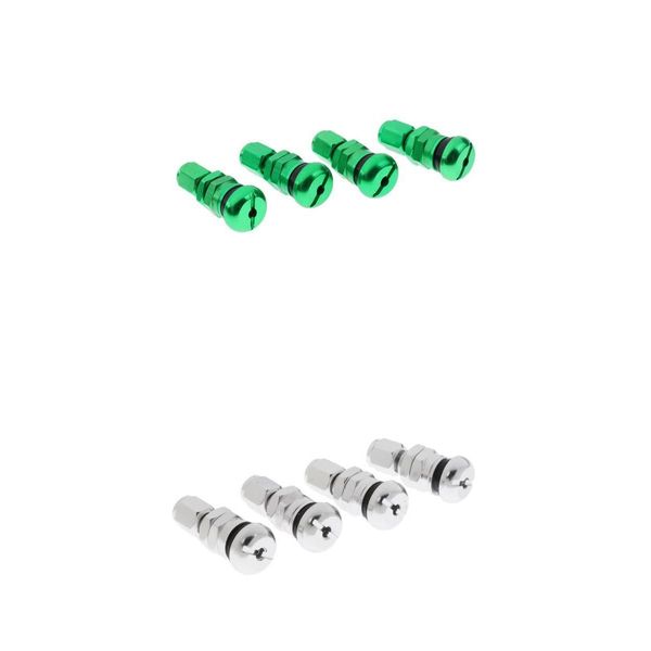 8pcs vehicle car aluminum alloy rim tire valve stem (green + silver
8pcs vehicle car aluminum alloy rim tire valve stem (green + silver