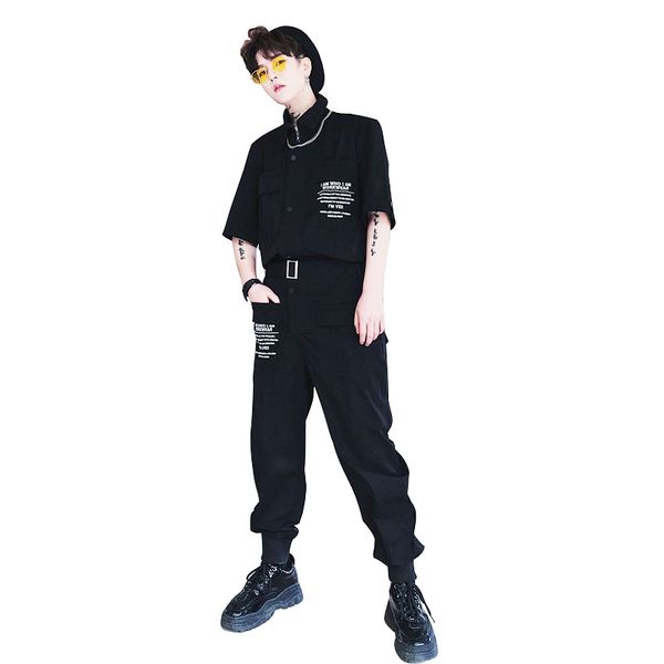 men streetwear hip hop style black harem overalls pants male summer short sleeve thin slim fit casual jumpsuits cargo trousers
men streetwear hip hop style black harem overalls pants male summer short sleeve thin slim fit casual jumpsuits cargo trousers