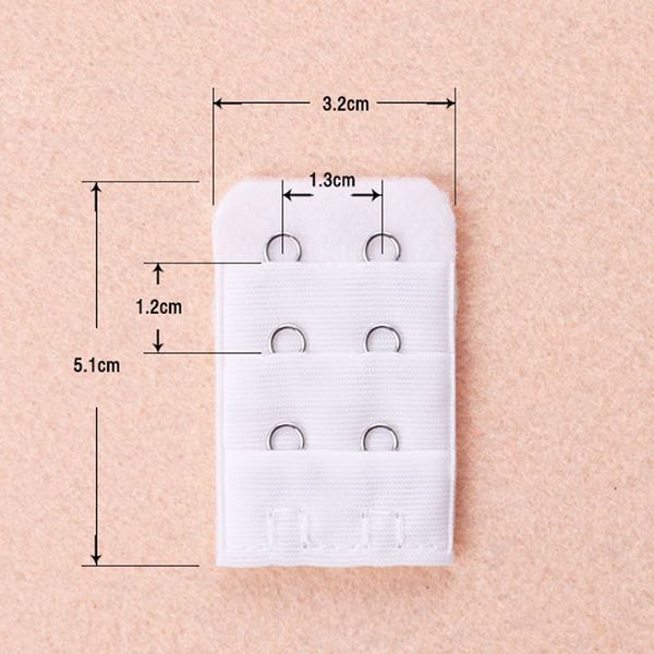 5 pcs ladies useful bra extenders strap extension 2 hooks 3 rows adjustable belt buckle, Black;white
5 pcs ladies useful bra extenders strap extension 2 hooks 3 rows adjustable belt buckle, Black;white
