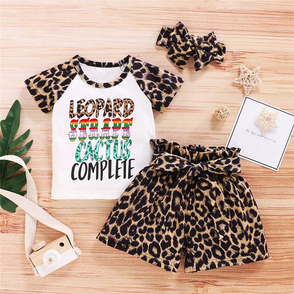 newborn baby girl clothes short sleeve letter print t shirt leopard print short pants headband 3pcs outfits baby set, White
newborn baby girl clothes short sleeve letter print t shirt leopard print short pants headband 3pcs outfits baby set, White