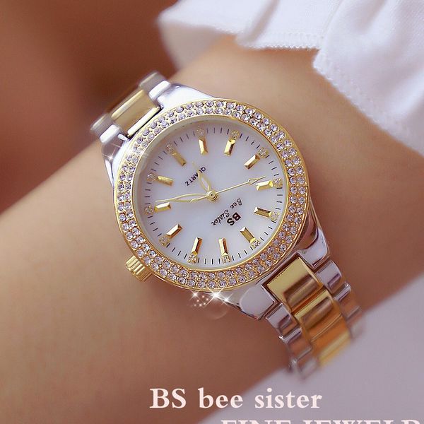 new arrival luxury diamond dial ladies watch women quartz watches female full steel luminous watch zegarek damski dress watches, Slivery;brown
new arrival luxury diamond dial ladies watch women quartz watches female full steel luminous watch zegarek damski dress watches, Slivery;brown