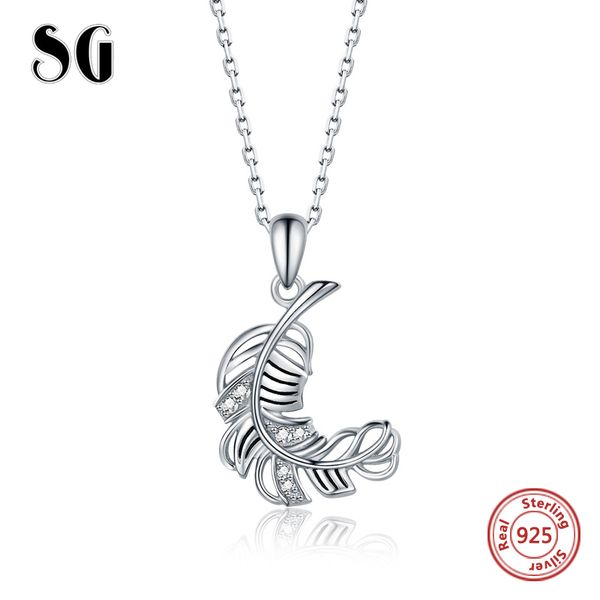 new arrival authentic 100% 925 sterling silver elegant feather necklaces & pendants women sterling silver jewelry for lover gift
new arrival authentic 100% 925 sterling silver elegant feather necklaces & pendants women sterling silver jewelry for lover gift