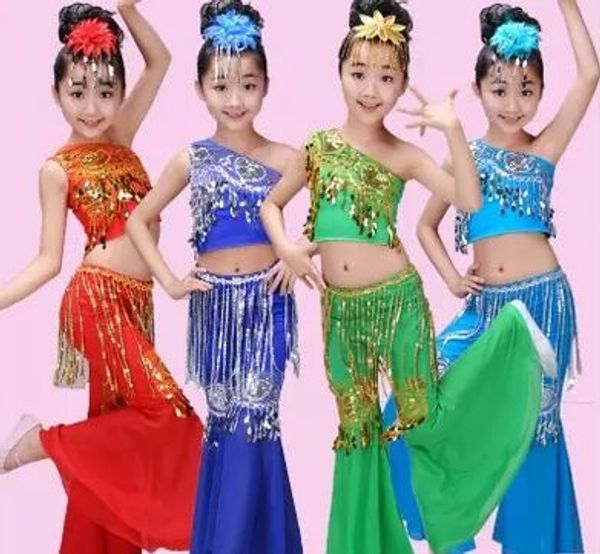 belly dance costumes for girls chinese national dance costumes minority clothing festival for children, Black;red
belly dance costumes for girls chinese national dance costumes minority clothing festival for children, Black;red