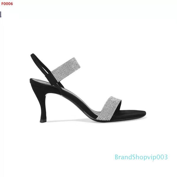 2020 spring and summer women's shoes with water drill word belt sandals yangjing leather with super flash autrin upper leather outsole, Black
2020 spring and summer women's shoes with water drill word belt sandals yangjing leather with super flash autrin upper leather outsole, Black
