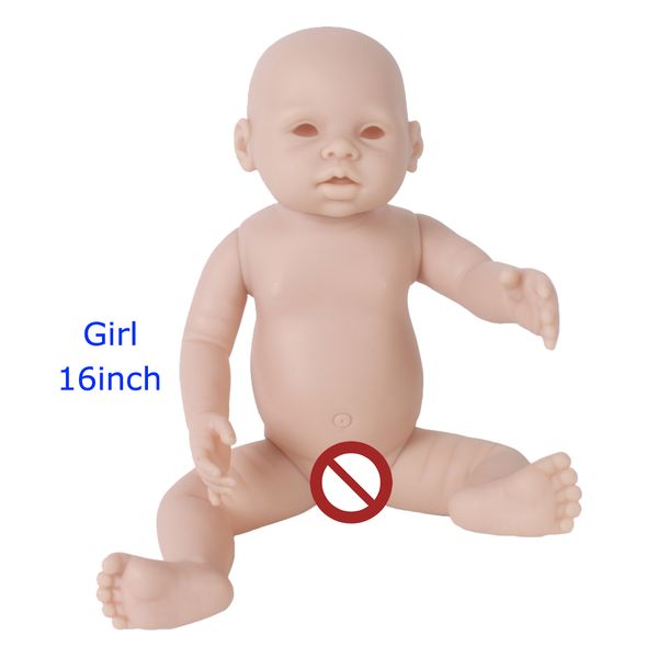 dk-102 16inch silicone reborn doll kits high-grade imported soft silicone doll kits exquisite toddler diy accessory for doll
dk-102 16inch silicone reborn doll kits high-grade imported soft silicone doll kits exquisite toddler diy accessory for doll