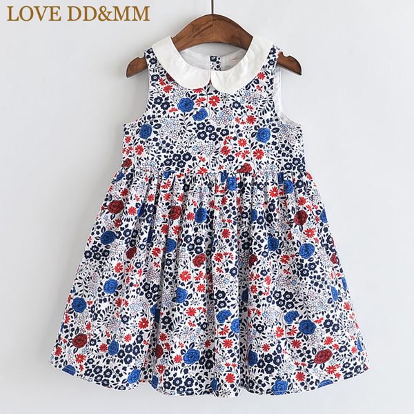 love dd&mm girls dresses 2020 summer new children's wear girls cute sweet full printed flower doll collar sleeveless vest dress, Red;yellow
love dd&mm girls dresses 2020 summer new children's wear girls cute sweet full printed flower doll collar sleeveless vest dress, Red;yellow