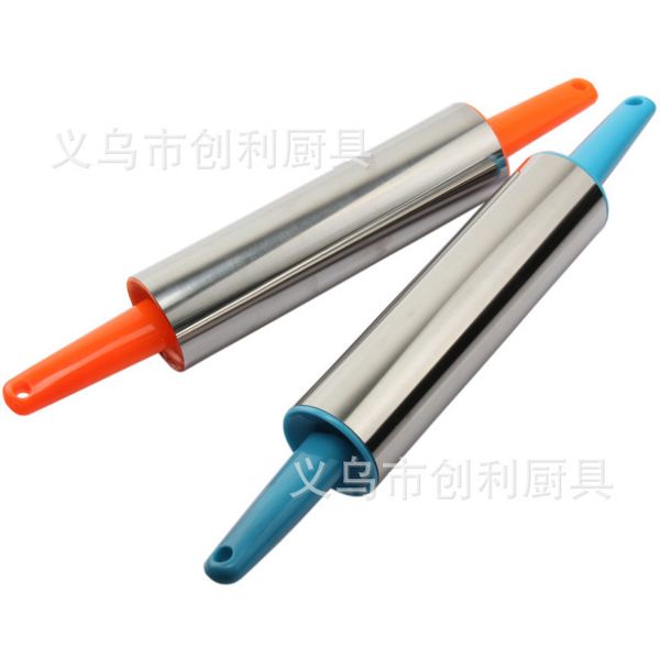 spot supplies new product be listed household stainless steel rolling pin pressure noodles stick -- flat handle
spot supplies new product be listed household stainless steel rolling pin pressure noodles stick -- flat handle