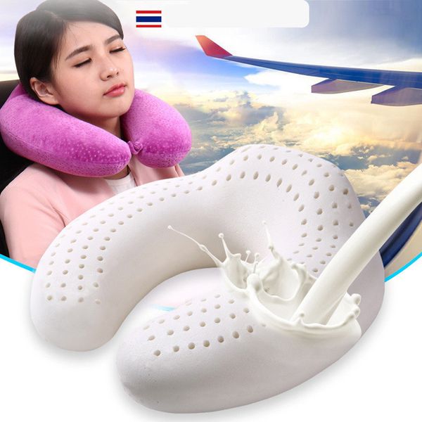 hoiime u shape latex travel cushion neck pillow memory rebound office pillow cervical spine protect high back design
hoiime u shape latex travel cushion neck pillow memory rebound office pillow cervical spine protect high back design
