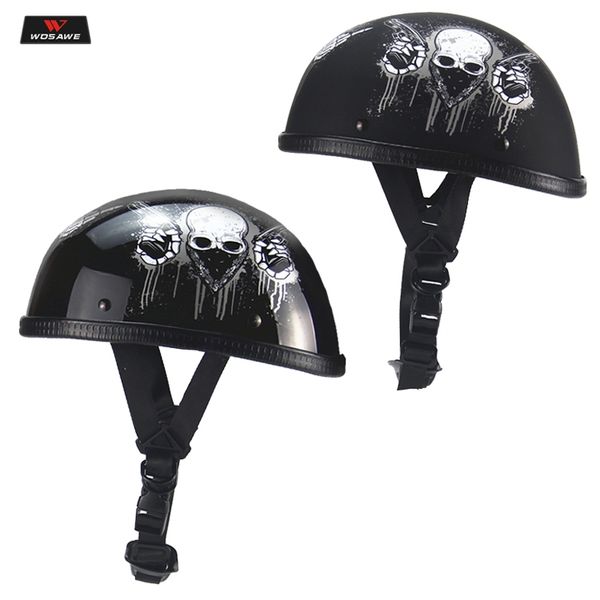 wosawe motorcycle helmets bike bicycle half helmet protective gear open face moto retro vintage style personality helmet 58-62cm
wosawe motorcycle helmets bike bicycle half helmet protective gear open face moto retro vintage style personality helmet 58-62cm