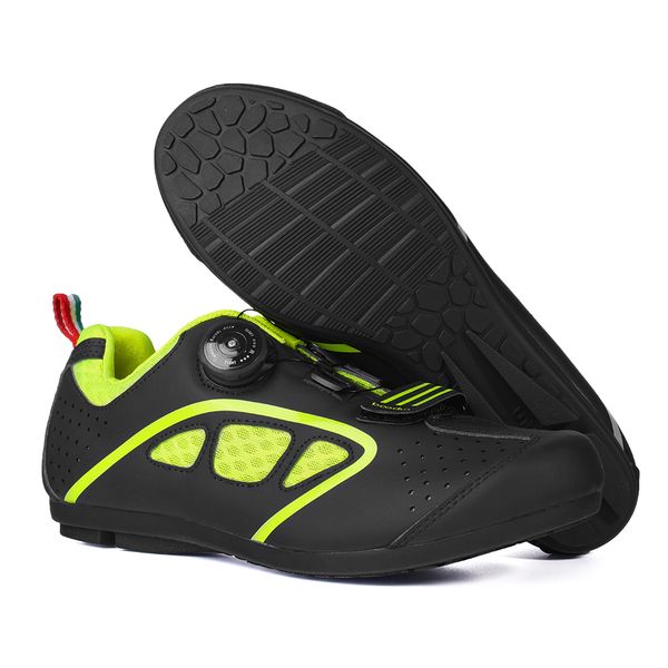 cycling shoes men road bike shoes unlock cycling rotating buckle sneakers with non-slip rubber sole lock-free, Black
cycling shoes men road bike shoes unlock cycling rotating buckle sneakers with non-slip rubber sole lock-free, Black