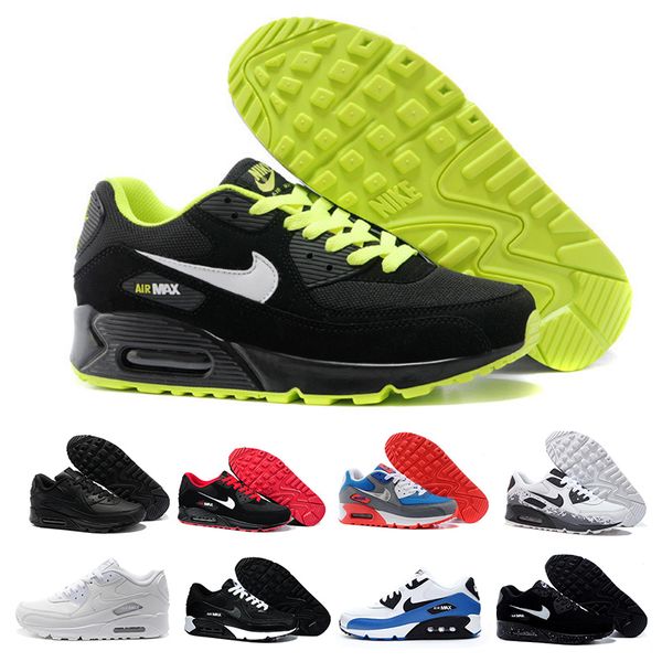2019 new 90 trainer shoes classic men women 90 sports shoes black red white air cushion designers air90 sneakers de-lu
2019 new 90 trainer shoes classic men women 90 sports shoes black red white air cushion designers air90 sneakers de-lu