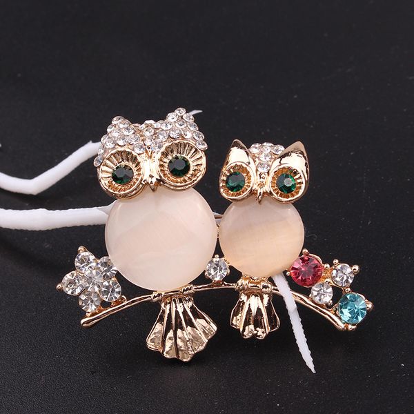 romantic opal owl brooches mother with kids animal crystal brooches pins women girls birds clothes jewelry brooch buckles, Gray
romantic opal owl brooches mother with kids animal crystal brooches pins women girls birds clothes jewelry brooch buckles, Gray