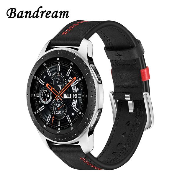 bandream genuine leather watchband for samsung galaxy watch 46mm (sm-r800) quick release band steel buckle strap wrist bracelet, Black;brown
bandream genuine leather watchband for samsung galaxy watch 46mm (sm-r800) quick release band steel buckle strap wrist bracelet, Black;brown