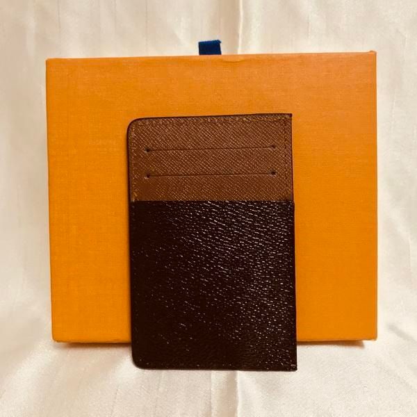 card holders men women's card holders plaid check floral credit card holder coated canvas with genuine leather mini wallet with box, Brown;gray
card holders men women's card holders plaid check floral credit card holder coated canvas with genuine leather mini wallet with box, Brown;gray