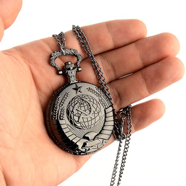 vintage pocket watch ussr soviet badges sickle hammer emblem communism bronze fob watch men women pendant necklace gifts, Slivery;golden
vintage pocket watch ussr soviet badges sickle hammer emblem communism bronze fob watch men women pendant necklace gifts, Slivery;golden
