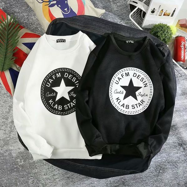 couples hoodie men's fashion-crew neck loose-fit pullover hong kong style ins men hoodless middle school students winter warm, Black
couples hoodie men's fashion-crew neck loose-fit pullover hong kong style ins men hoodless middle school students winter warm, Black