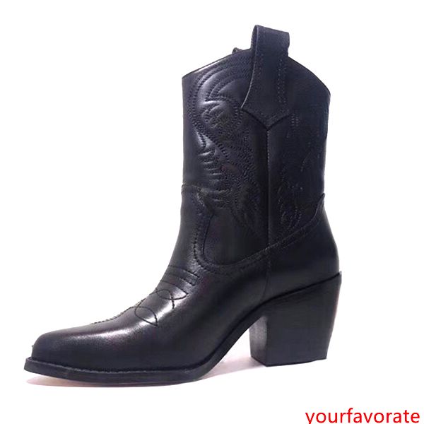 women booties calfskin embroidered sneakers ankle boot designer shoes western cowboy ankle boots ladies winter boots with box
women booties calfskin embroidered sneakers ankle boot designer shoes western cowboy ankle boots ladies winter boots with box