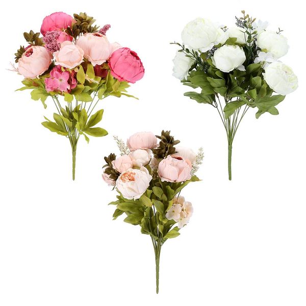 fake flowers retro artificial peony plants peony bouquet for wedding home party decoration with plants accessories
fake flowers retro artificial peony plants peony bouquet for wedding home party decoration with plants accessories
