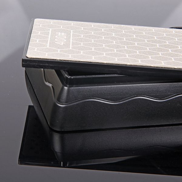 double-side sharpener diamond whetstone knife sharpening stone kitchen grit chef knife grinding tool 400/1200 grit
double-side sharpener diamond whetstone knife sharpening stone kitchen grit chef knife grinding tool 400/1200 grit