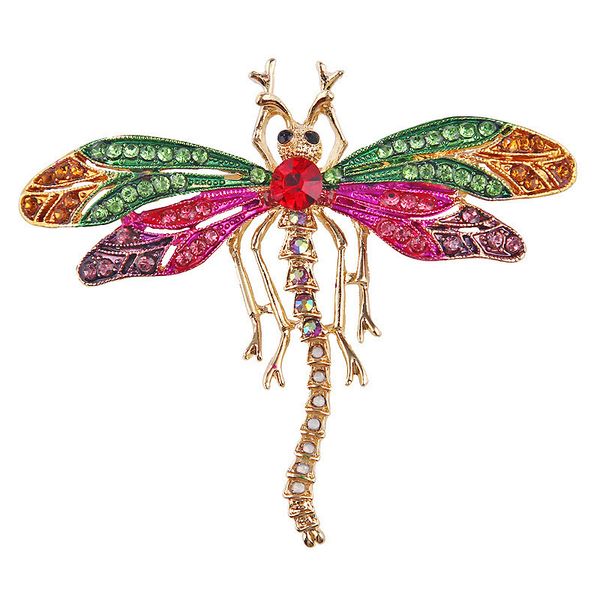 colour drop oil-water drill alloy will dragonfly insect brooch pin brooch men and women clothing accessories, Gray
colour drop oil-water drill alloy will dragonfly insect brooch pin brooch men and women clothing accessories, Gray