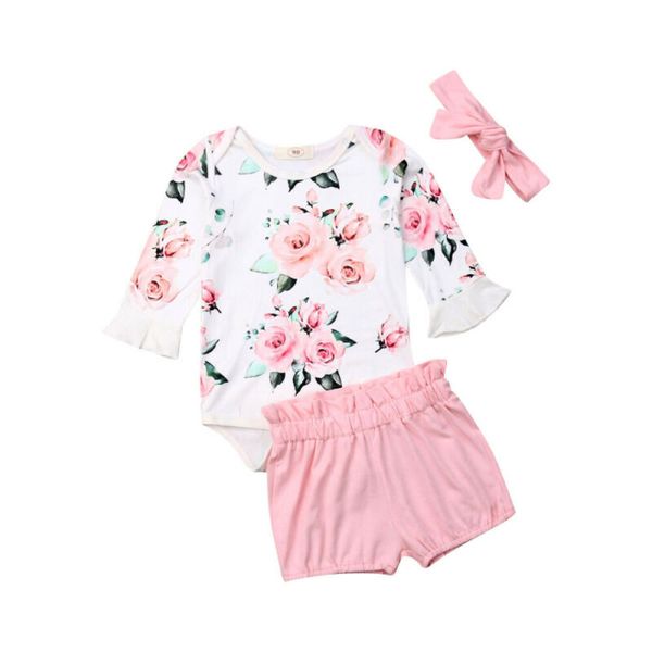 baby girl pink shorts clothes summer new white long sleeve flower bodysuit +pants outfits 2pcs
baby girl pink shorts clothes summer new white long sleeve flower bodysuit +pants outfits 2pcs