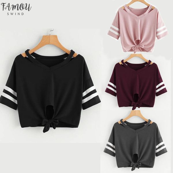 cute daily t shirt women streetwear bow knot hollow out short sleeve o neck short t shirt casual loose camiseta hollow, White
cute daily t shirt women streetwear bow knot hollow out short sleeve o neck short t shirt casual loose camiseta hollow, White