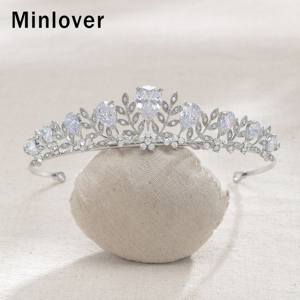 minlover luxury cubic zirconia leaf tiaras crowns flower rhinestone pageant crown bride headbands wedding hair accessories hg178, Golden;white
minlover luxury cubic zirconia leaf tiaras crowns flower rhinestone pageant crown bride headbands wedding hair accessories hg178, Golden;white