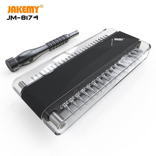new product jm-8174 mini precision screwdriver bits set with strong magnetism for mobile phone lapgame pad home maintenance
new product jm-8174 mini precision screwdriver bits set with strong magnetism for mobile phone lapgame pad home maintenance