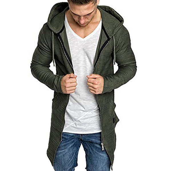 2019 new autumn men splicing casual hooded solid trench winter coat jacket cardigan long sleeve outwear sweatshirt blouse #e18, Black
2019 new autumn men splicing casual hooded solid trench winter coat jacket cardigan long sleeve outwear sweatshirt blouse #e18, Black