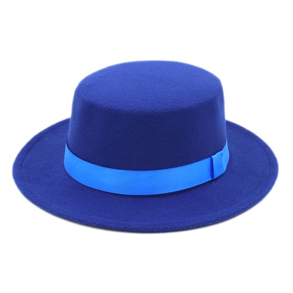 outdoor gambler flat caps wool blend pork pie boater for women's men's felt wide brim summer church party street beach hats size 5, Blue;gray
outdoor gambler flat caps wool blend pork pie boater for women's men's felt wide brim summer church party street beach hats size 5, Blue;gray