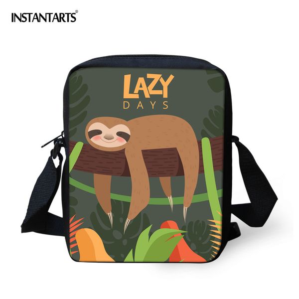 instantarts cartoon sloth lazy life design mini messenger bag for students casual bookbags zipper strap custom handbags
instantarts cartoon sloth lazy life design mini messenger bag for students casual bookbags zipper strap custom handbags