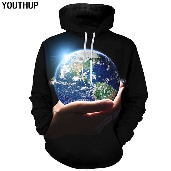 youthup new men 3d hoodies earth on hand 3d print cool funny hooded hoodies sweatshirts hipster pullover plus size, Black
youthup new men 3d hoodies earth on hand 3d print cool funny hooded hoodies sweatshirts hipster pullover plus size, Black